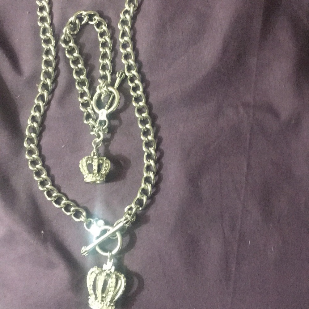 Juicy Couture Necklace and Bracelet